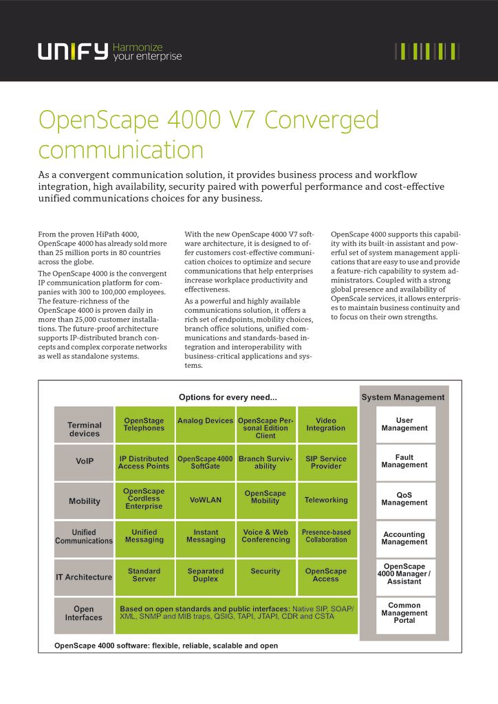 thumbnail of OpenScape-4000-V7-Datasheet